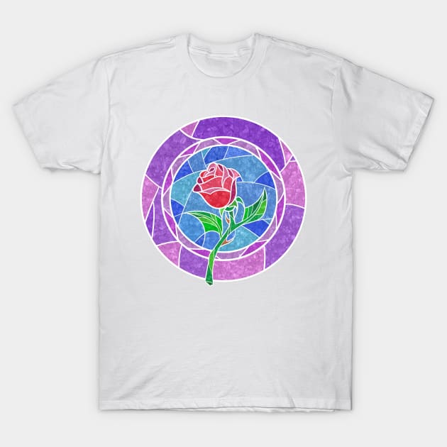 Enchanted Rose T-Shirt by Ellador